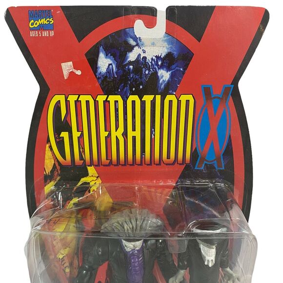 Vintage 1995 Toy Biz Marvel X-Men Generation X EMPLATE Action Figure New - Picture 4 of 7
